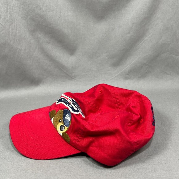 Polo Ralph Lauren Bear Strapback Hat Red White Pony Baseball Adjustable Dad Mens - Picture 7 of 16